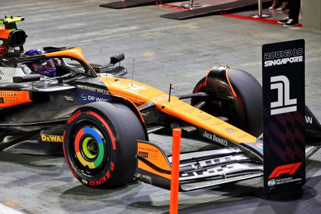 Lando Norris Qualifiche GP Singapore