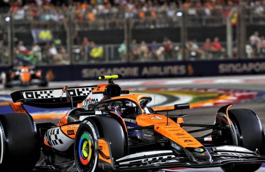 Norris Singapore race 1