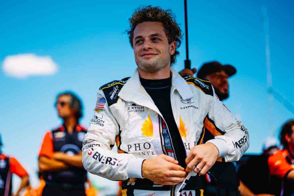 Santino Ferrucci Hy Vee Milwaukee Mile 250 By Joe Skibinski Ref Image Without Watermark m116873