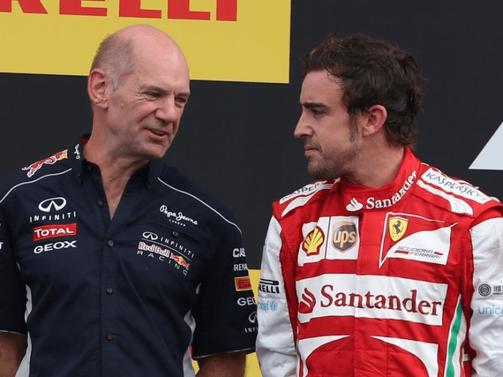 Alonso elogia le qualità di Newey dopo l'approdo in Aston Martin, definendolo una "fonte d'ispirazione per tutti"