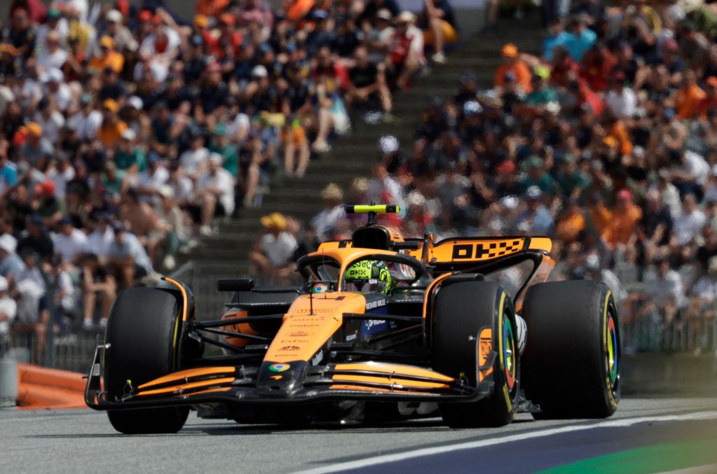 Lando Norris monoposto