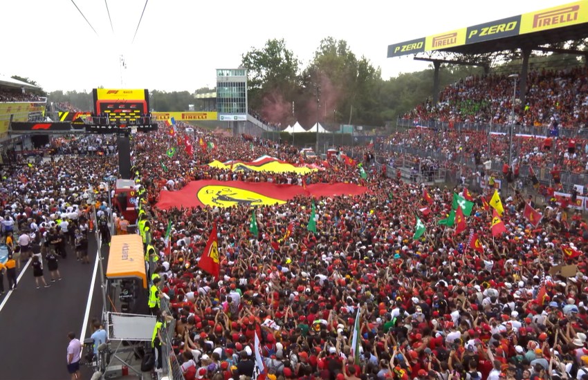 Tifosi Monza GP d'Italia