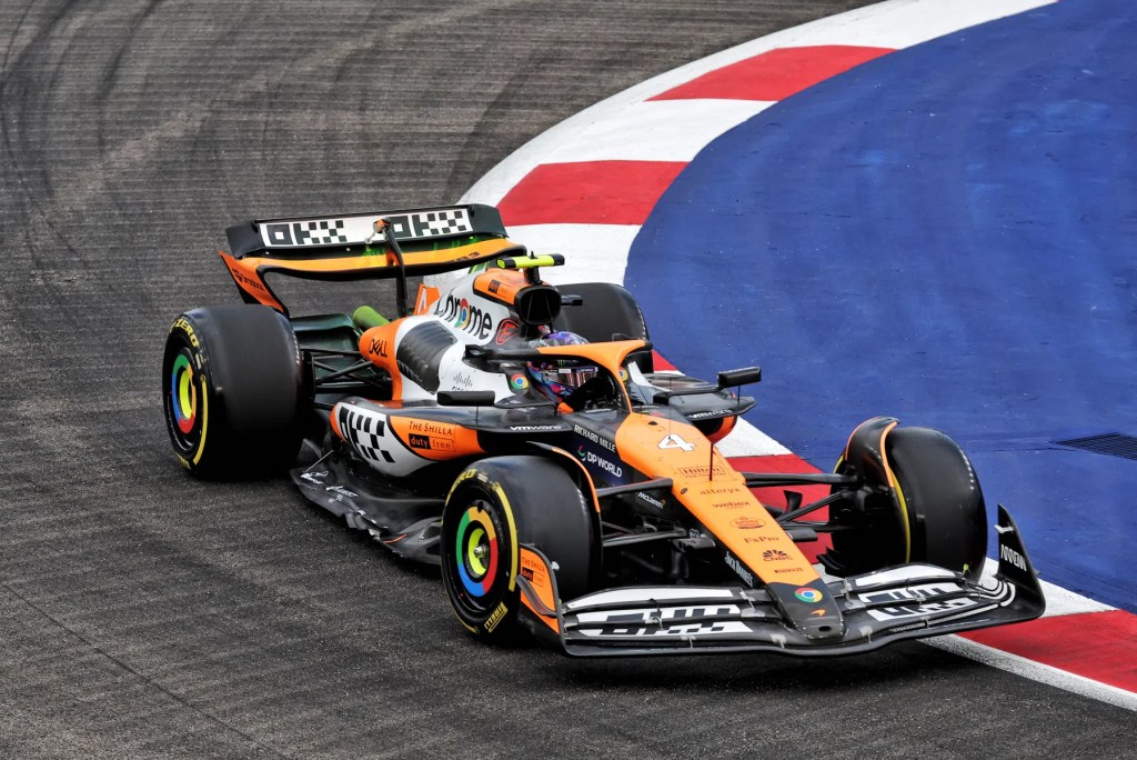 Lando Norris Singapore