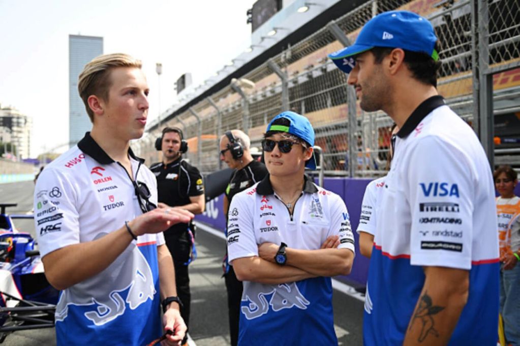 Ricciardo Red Bull, Tsunoda e Lawson