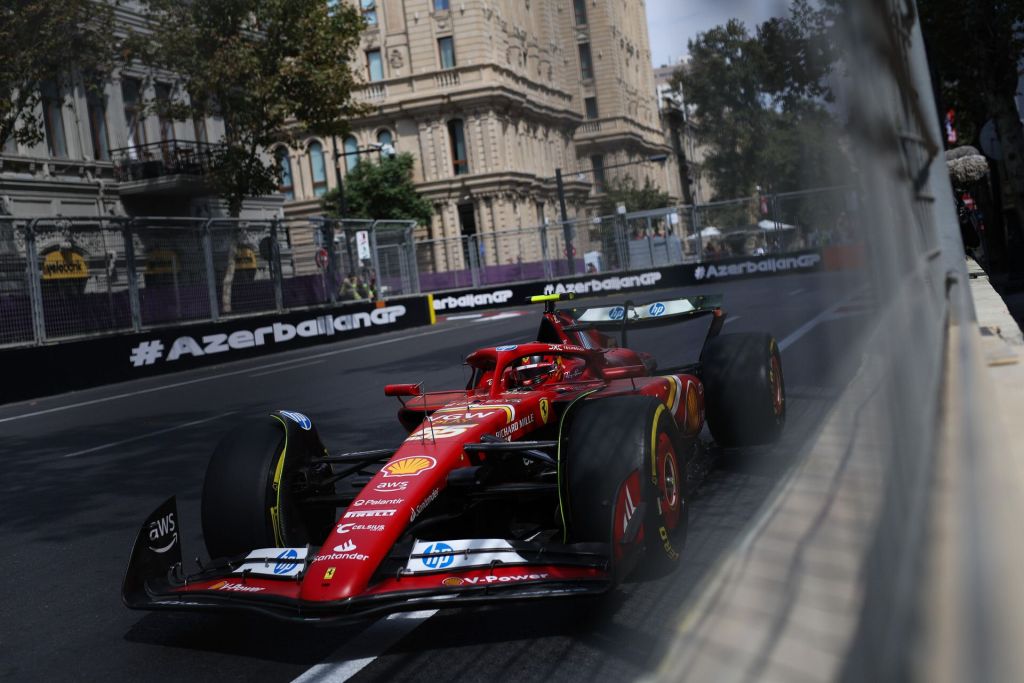 sainz baku