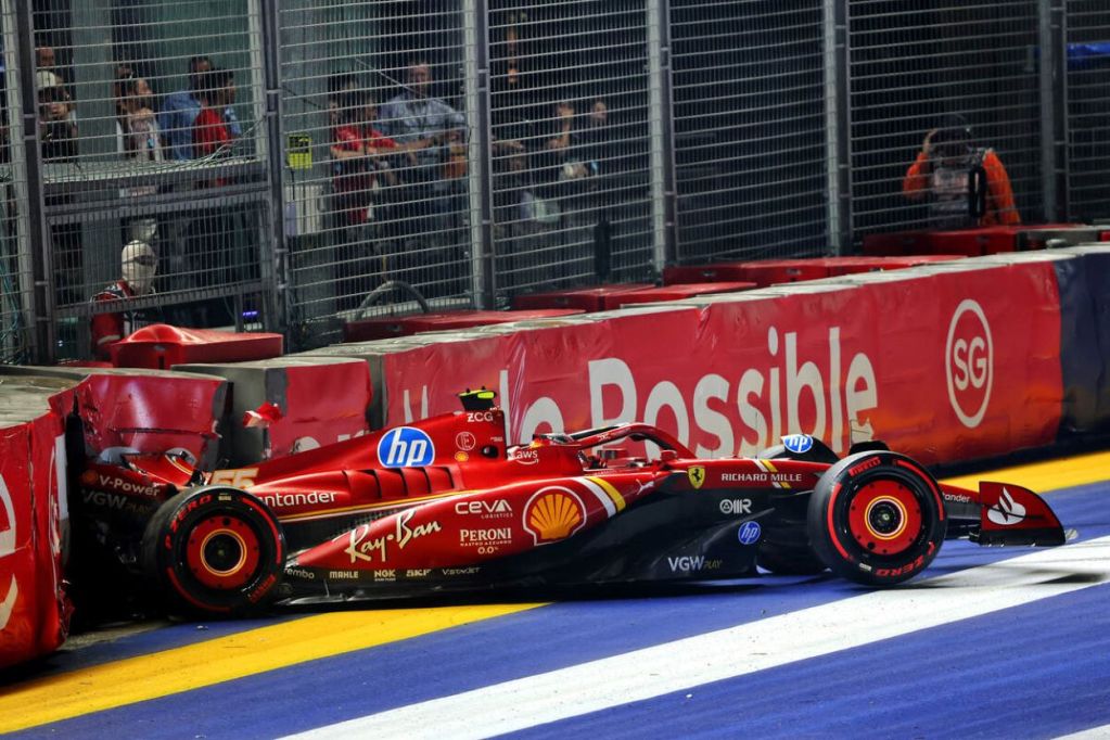 Carlos Sainz Singapore