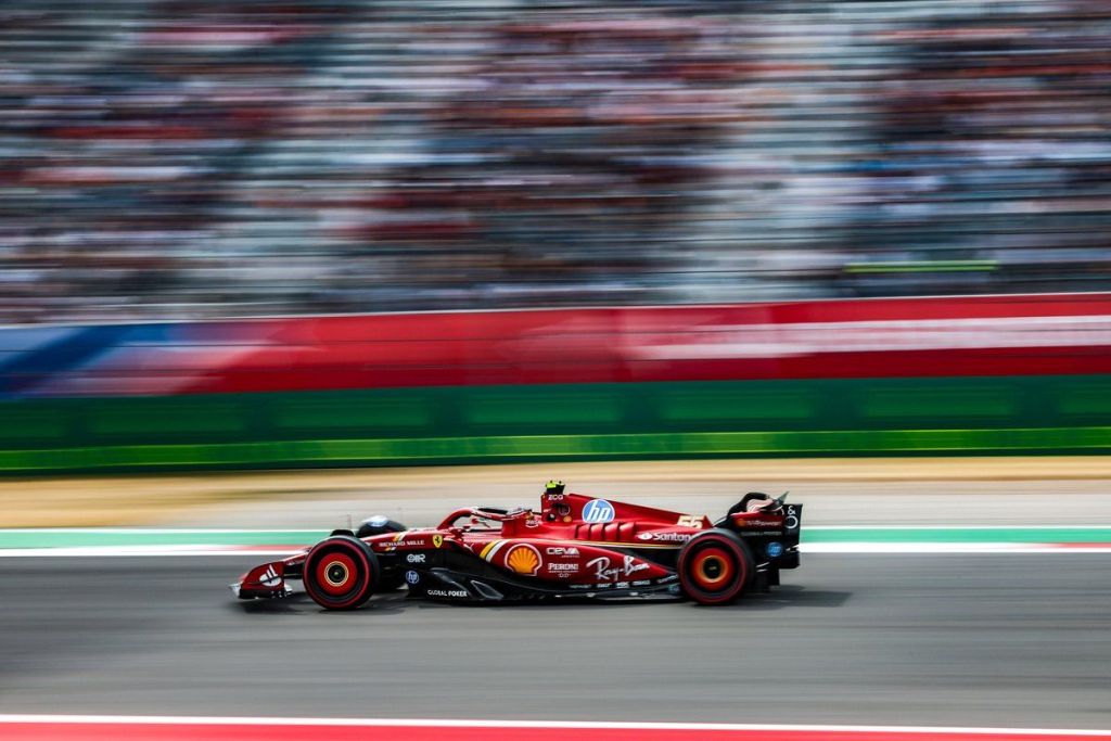 Carlos Sainz, Austin GP, Ferrari SF-24, Sprint, qualifiche, gara, gomma rossa, gomma soft, gomma morbida, gomma media