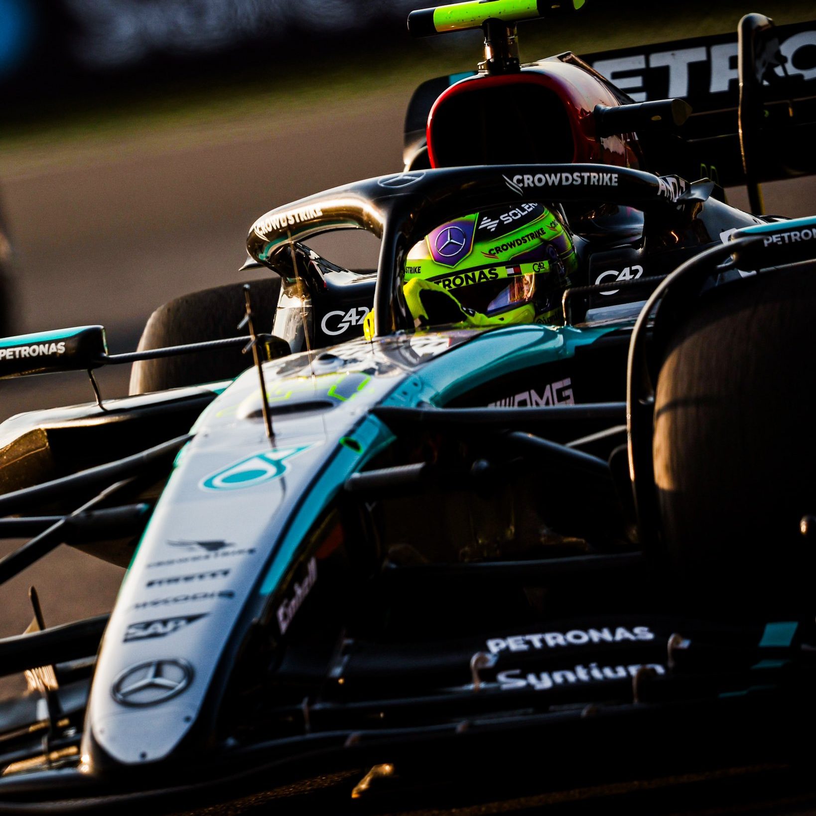 Dopo una qualifica deludente, il sette volte campione ammette le difficoltà con la sua Mercedes aggiornata. L'obiettivo prefissato da Hamilton è quello di terminare la gara, vista l'ultimo ritiro ad Austin...