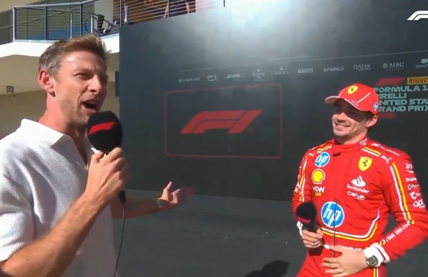 Leclerc Ferrari Formula 1 Gran Premio di Austin
