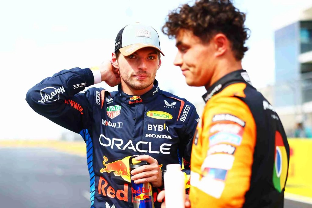 Lando Norris e Max Verstappen ad Austin 2024