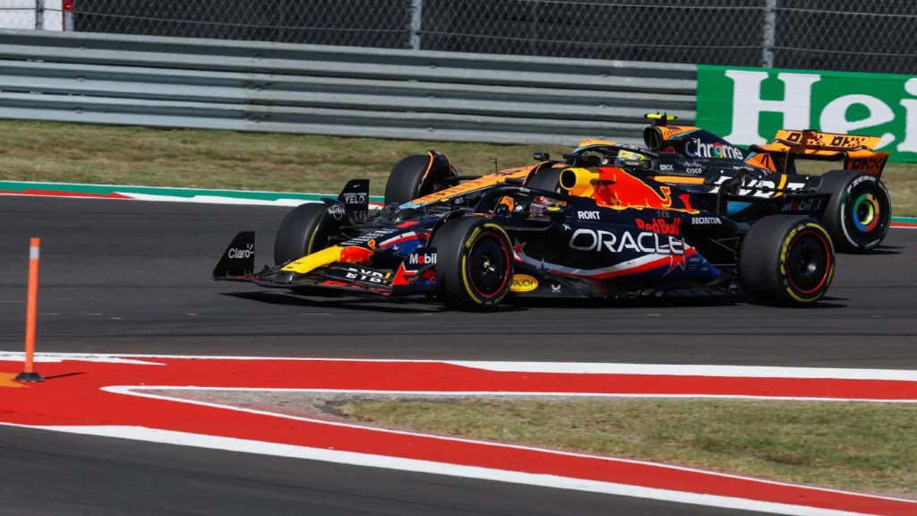 Verstappen e Norris corpo a corpo al COTA, prossima gara del campionato.