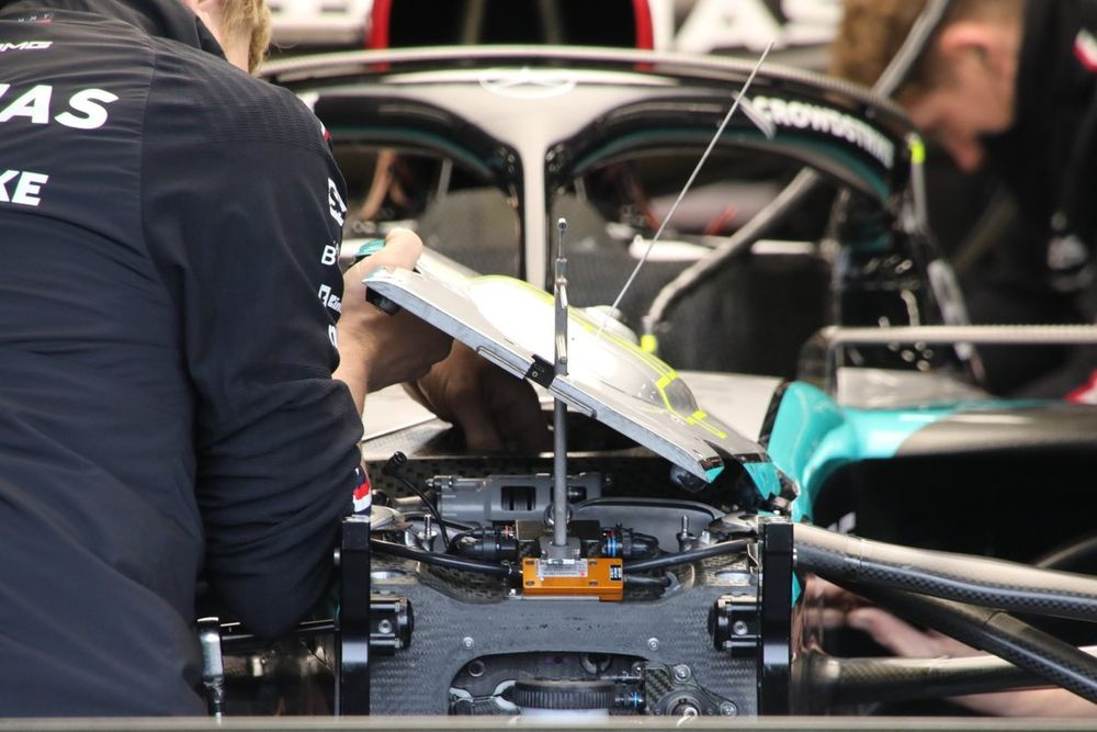 Terzo elemento Mercedes W15, che è poi stato modificato in Austria
