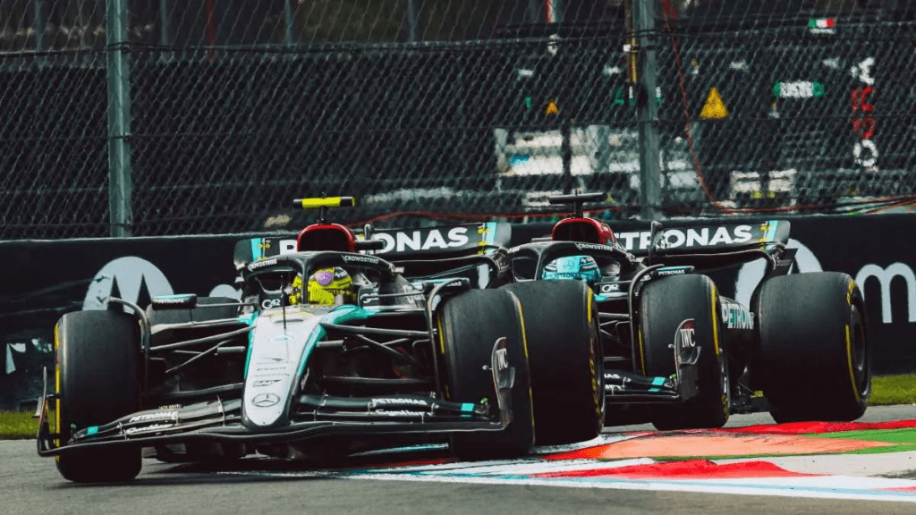 George Russell, quinta posizione, P5, Messico, gara, prestazione, Mercedes, W15