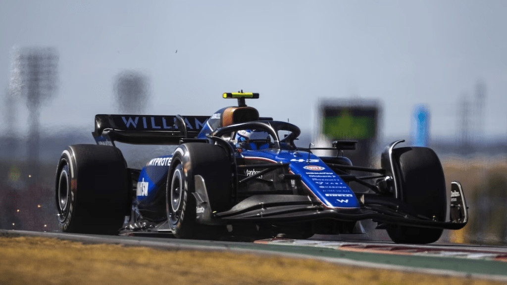 Franco Colapinto, Williams, Q1, Q2, Sprint, weekend, qualifiche, gara, Austin, COTA, Gran Premio degli Stati Uniti, Albon, errore