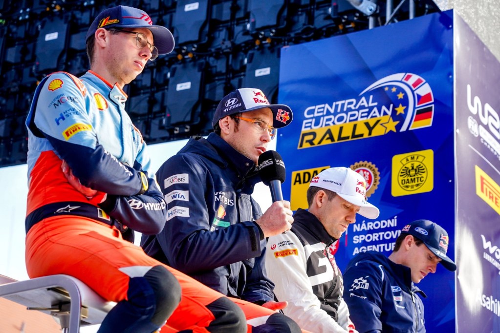 WRC Central European Rally