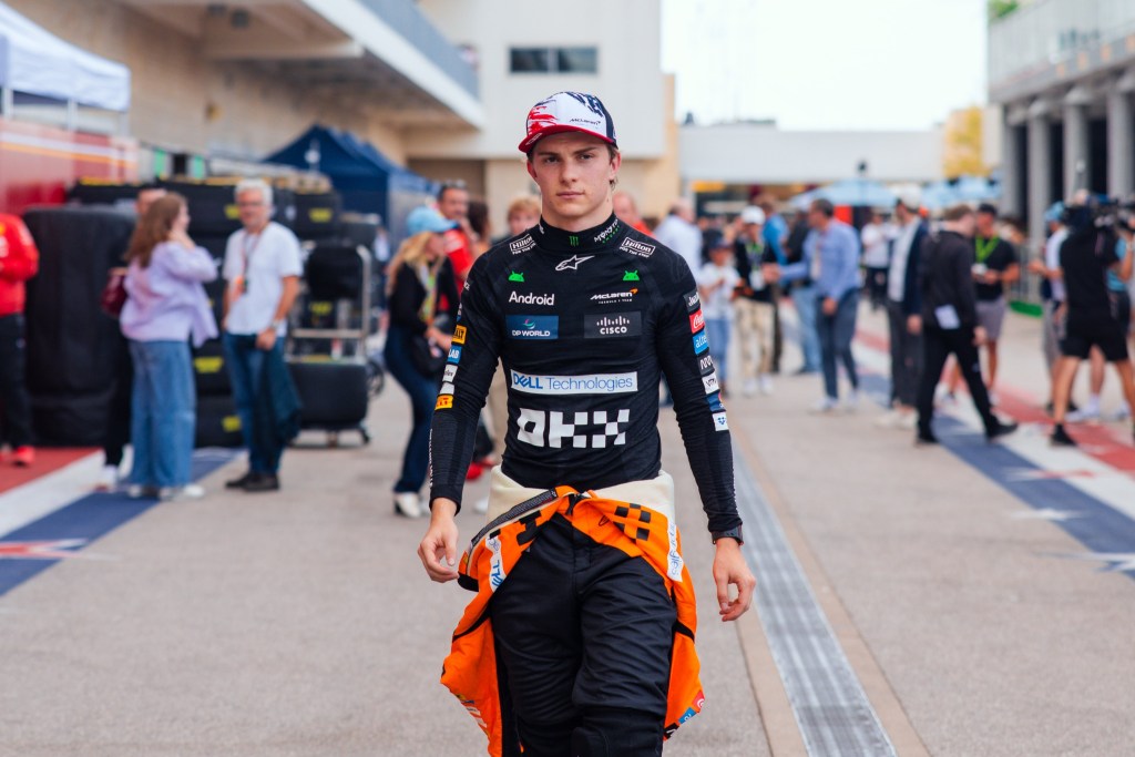 Oscar Piastri dopo le qualifiche del Gran Premio di Austin 