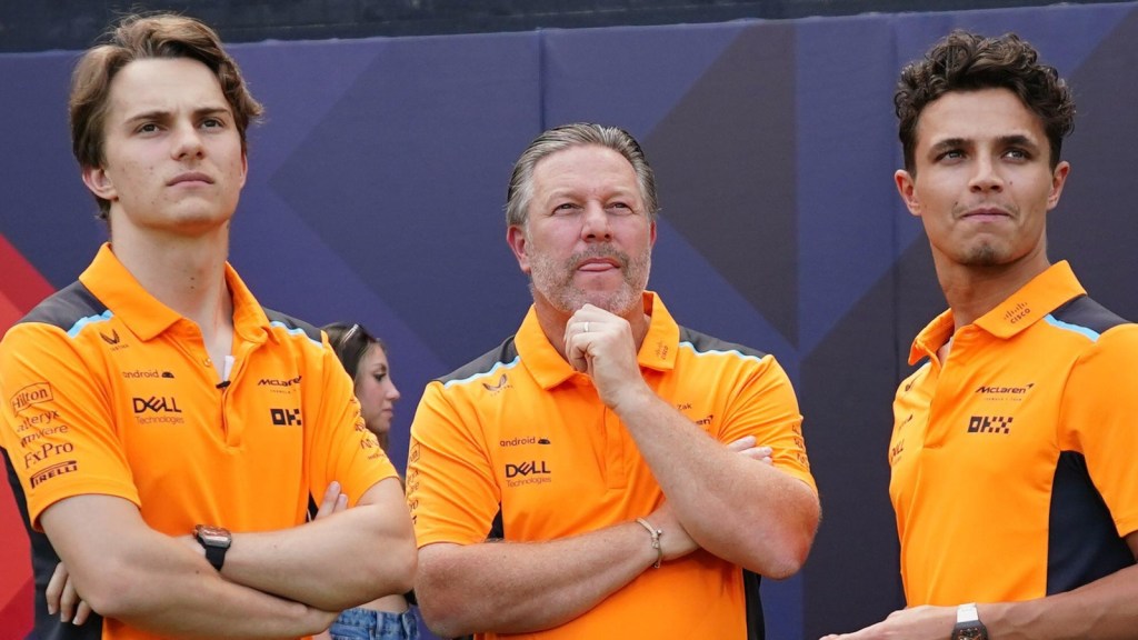 oscar piastri zak brown lando norris