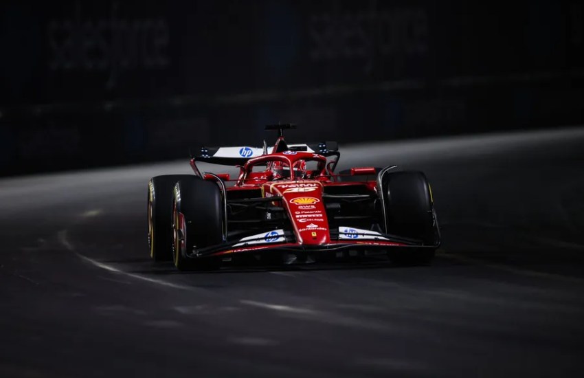 Charles Leclerc Ferrari GP di Las Vegas 2024