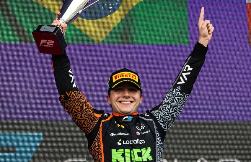 enzo fittipaldi van amersfoort racing formula 2 saudi arabia jeddah 2024 podium feature race