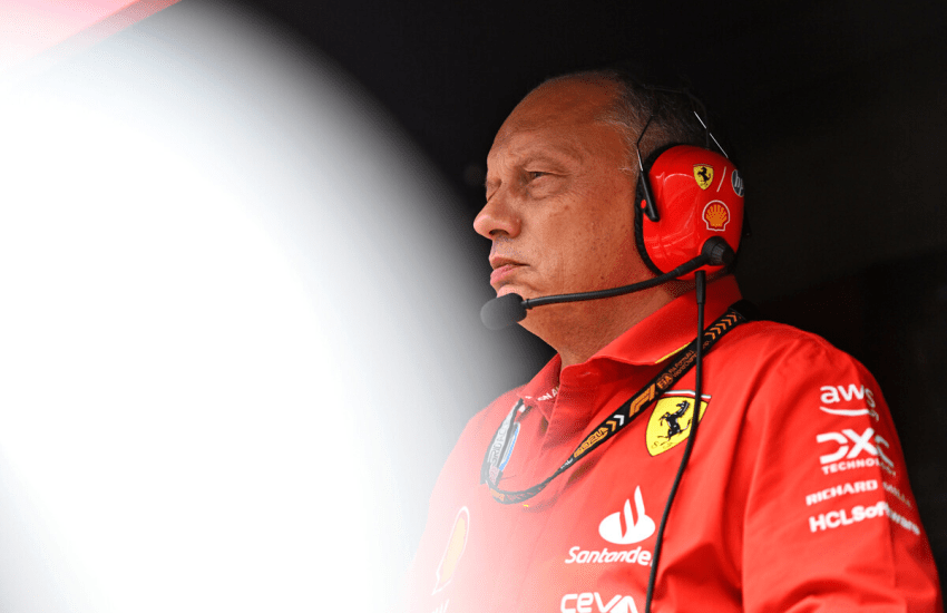 Team Principal Ferrari, Federic Vasseaur