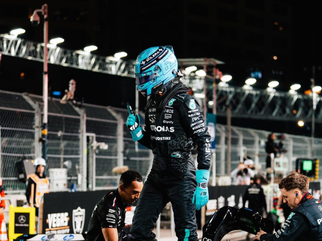 russell pole las vegas 2024