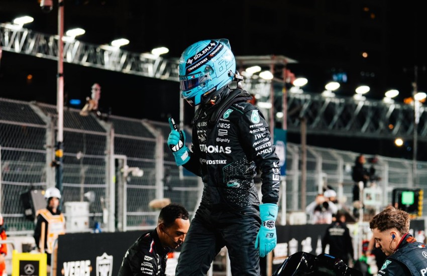 russell pole las vegas 2024