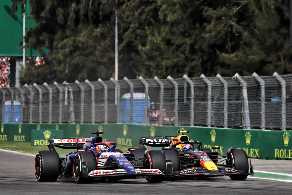 sergio perez liam lawson mexico city