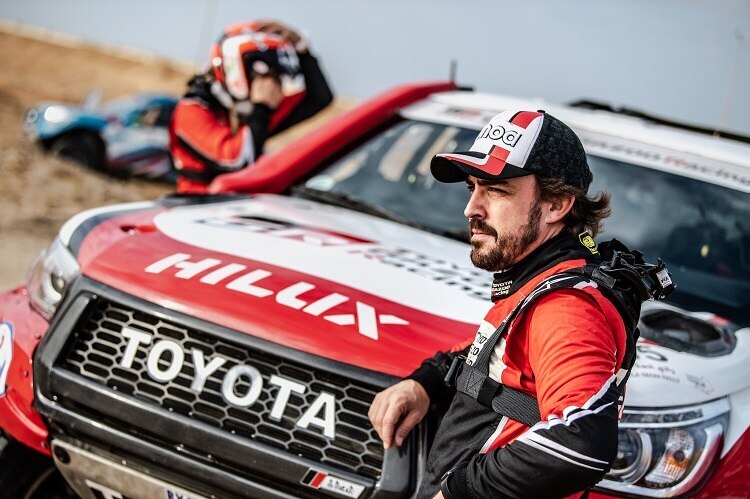 alonso toyota dakar