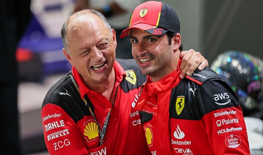 Sainz ritorna in Ferrari - Sainz Vasseur Ferrari