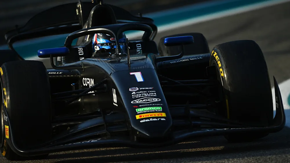 Test Abu Dhabi Formula 2 2024