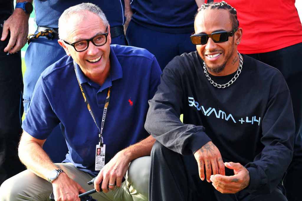 Stefano Domenicali Lewis Hamilton