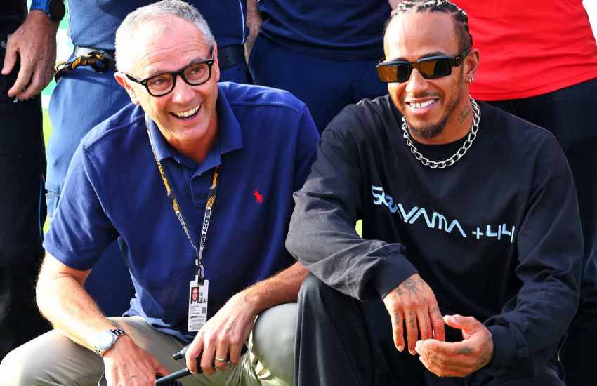 Stefano Domenicali Lewis Hamilton