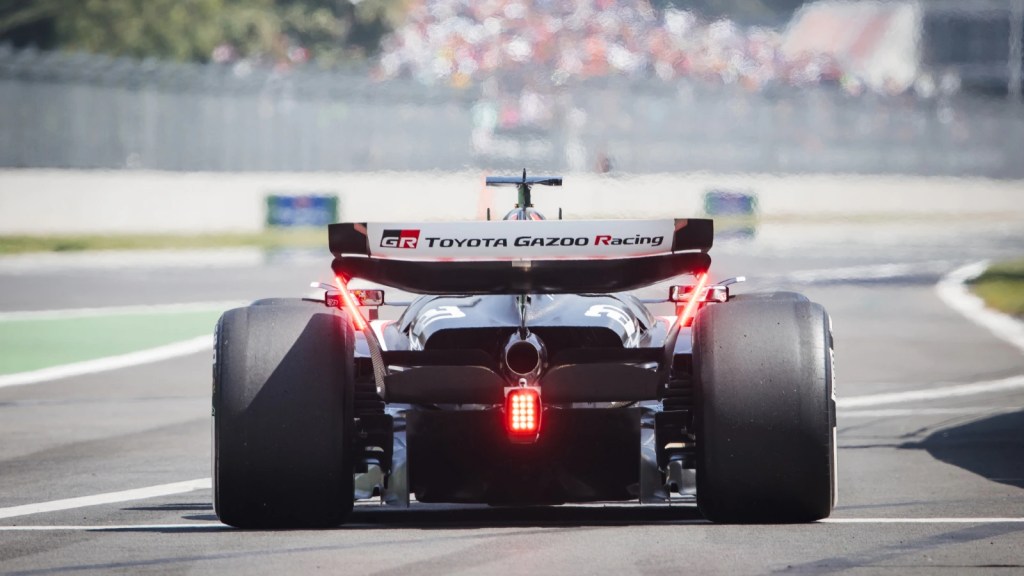 Haas Toyota Gazoo Racing Rear Wing