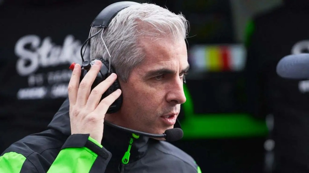 Alunni Bravi durante il suo ultimo incarico: rappresentante del team e amministratore delegato di Sauber