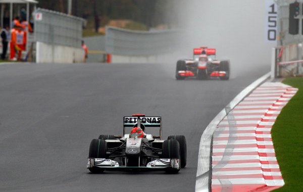 Michael Schumacher GP Corea 2010