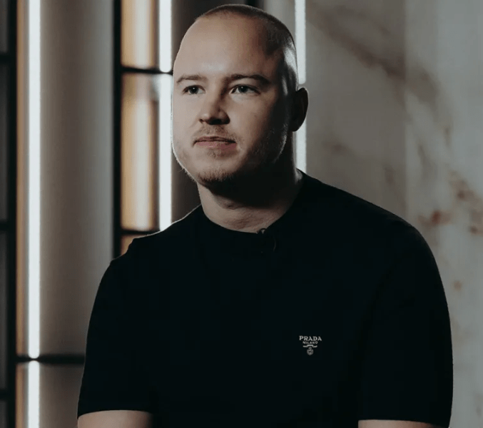 Nikita Mazepin, durante un'intervista