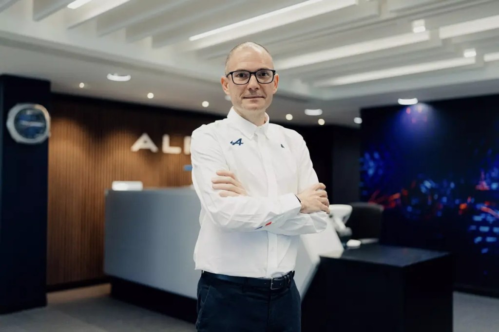 Il nuovo direttore tecnico dell'Alpine, David Sanchez