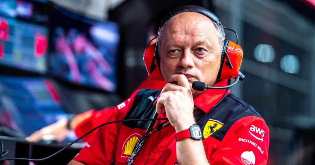 Frederic Vasseur Ferrari F1 Team Principal