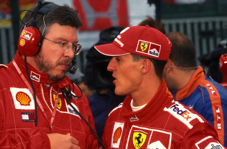 I numerosi record battuti dalla coppia Michael Schumacher e Ross Brawn ancora fanno sognare gli appassionati. Per Brawn, Michael è il migliore di tutti i tempi.