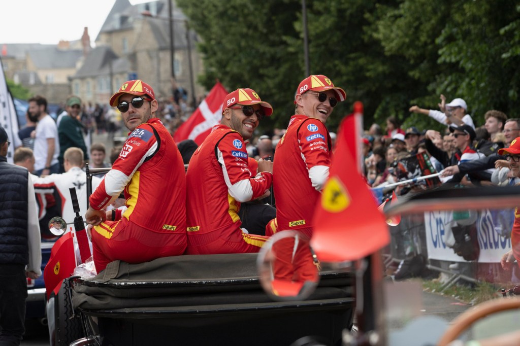 ferrari linuep le mans