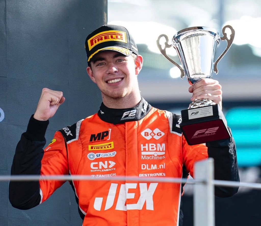 Verschoor sul podio di F2.