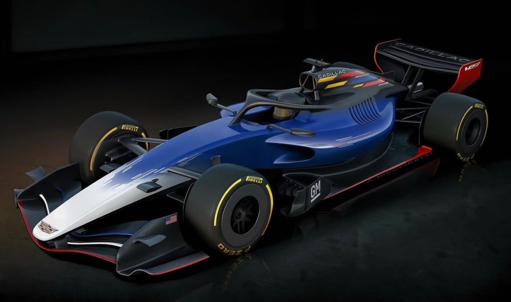 Il progetto della vettura del futuro team di F1 General Motors/Cadillac.