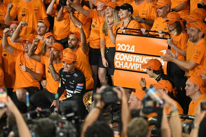 Lando Norris Abu Dhabi