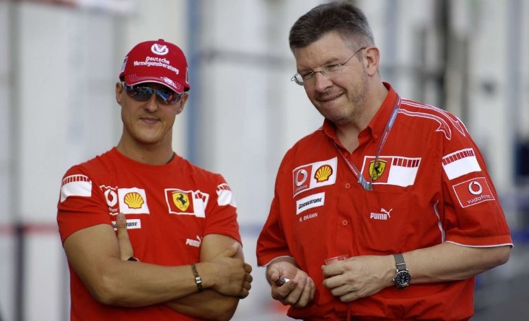 I numerosi record battuti dalla coppia Michael Schumacher e Ross Brawn ancora fanno sognare gli appassionati. Per Brawn, Michael è il migliore di tutti i tempi.