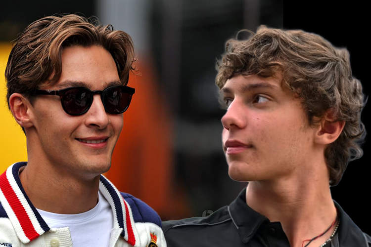 russell antonelli mercedes F1 wolff