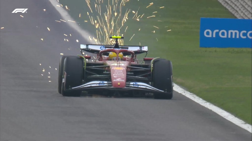 Hamilton Bahrain Ferrari 2025