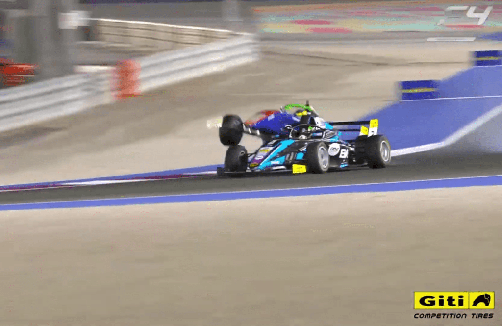 Grazie alla 3° posizione di Gara 2, Emanuele Olivieri vince il campionato 2025 di F4 Middle East: davanti a lui in gara Powell e Francot