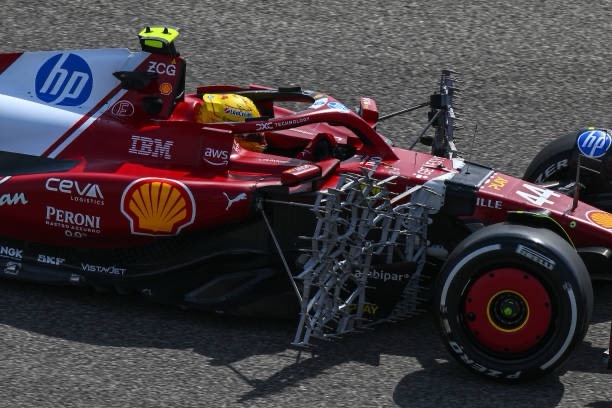 Lewis Hamilton, Test Bahrain 2025