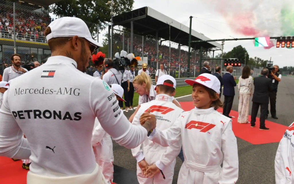 Hamilton e Antonelli nel 2018