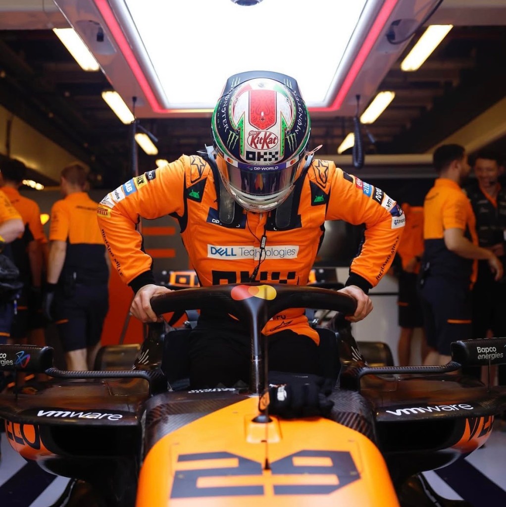 O'Ward in veste McLaren.